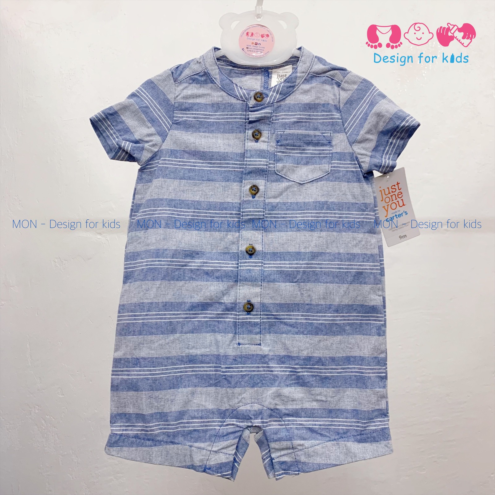 (Size 12-18m) Bộ body đùi romper xuất dư Car.ter's cho bé trai (chọn mẫu)