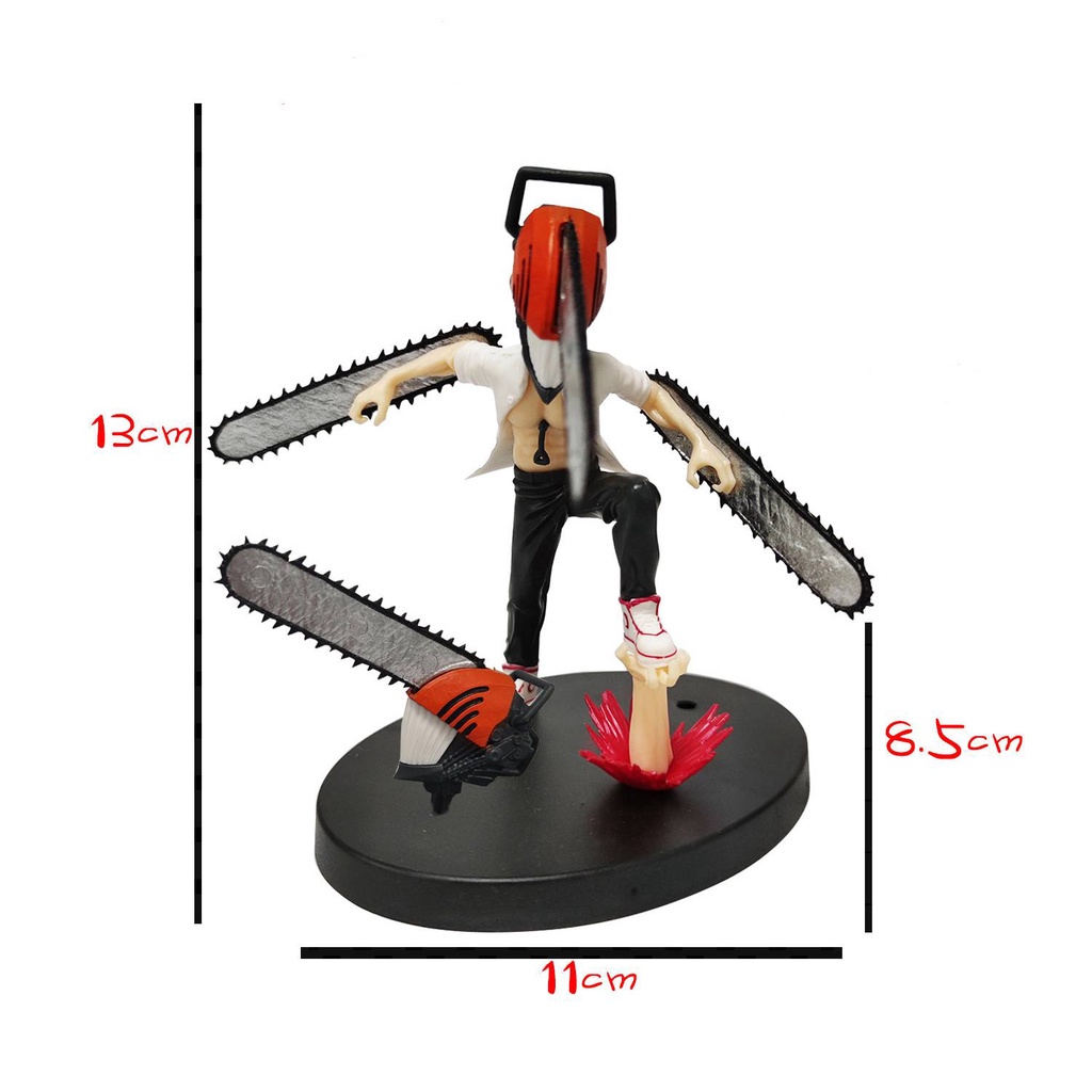 Mô Hình Nhân Vật Jason Chainsaw Man Denji Chân Thật
