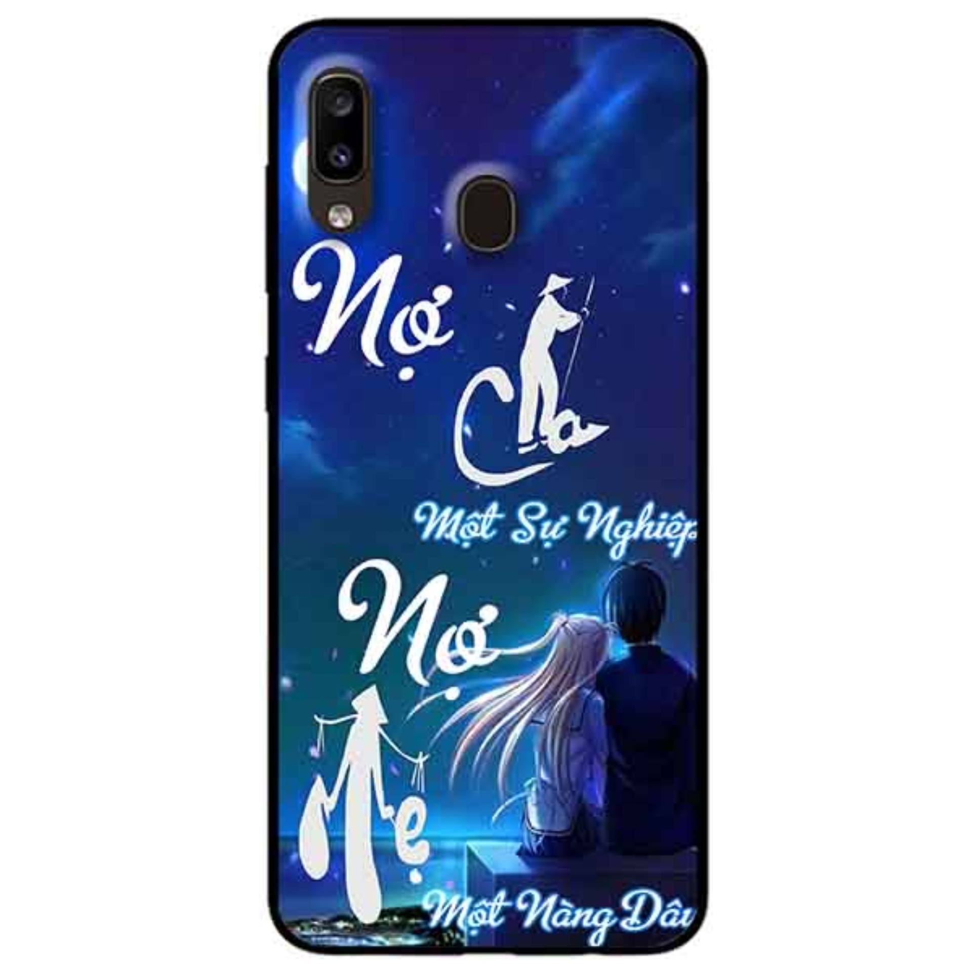 [HCM]Ốp lưng in cho Samsung A20/ A30 Mẫu Nợ Cha Nợ Mẹ