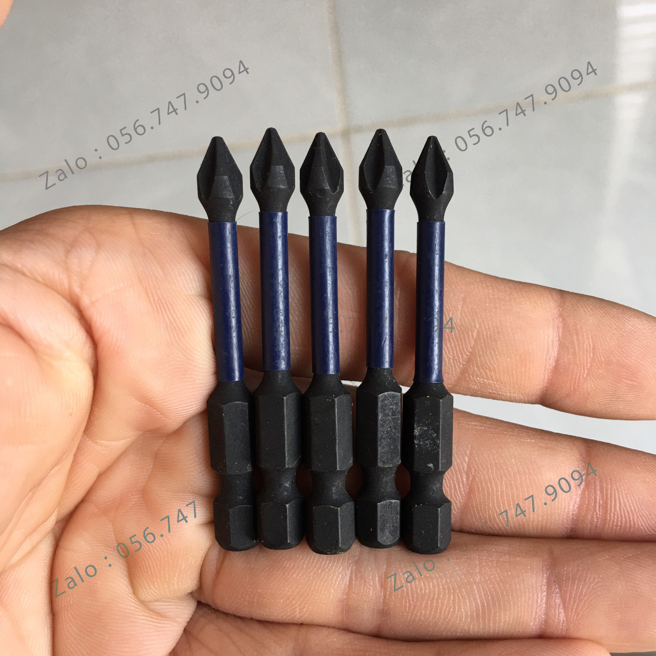 [1 Cái]Mũi Vít Bake IRWIN PH1 Dài 58mm Tem Xanh