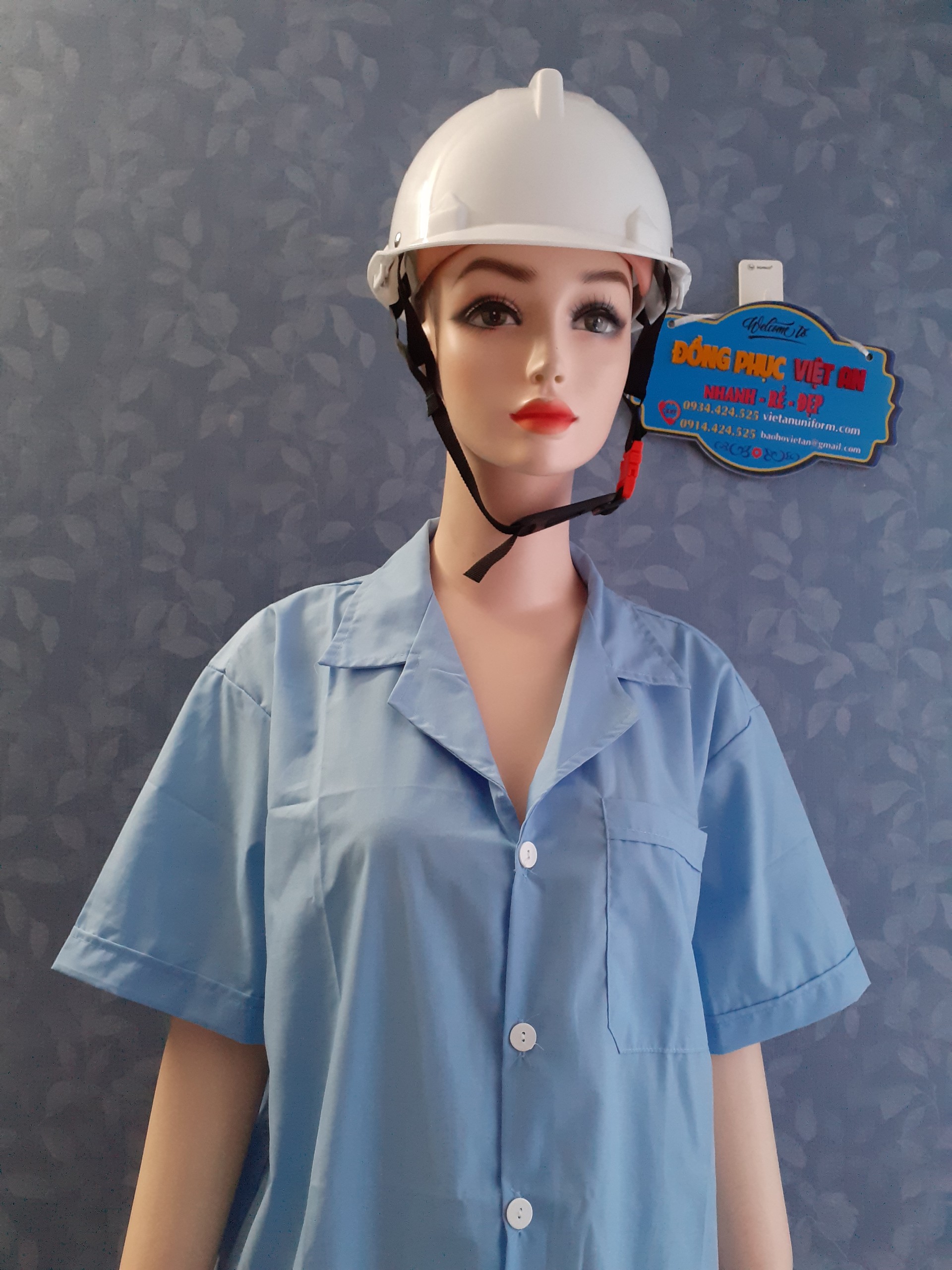 [HCM]Mũ bảo hộ lao động Kỹ Sư Công Nhân màu Trắng Hãng Bảo Bình