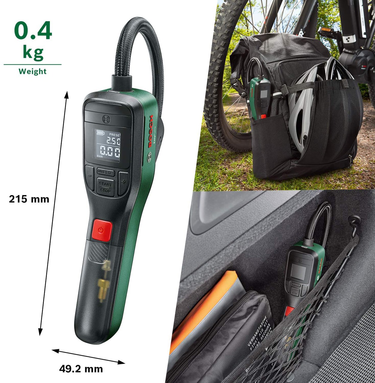 Máy bơm cầm tay đa năng Bosch AIR PUMP
