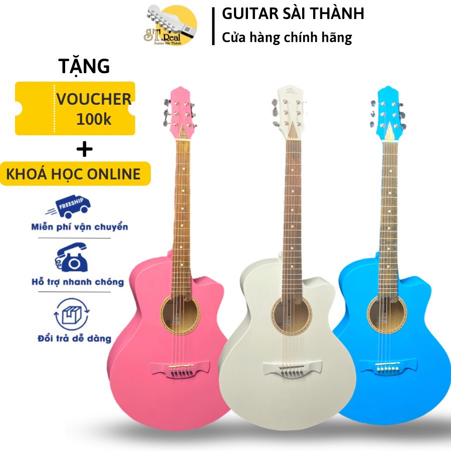 Đàn Guitar Acoustic ST-X1 Bảng Full Màu