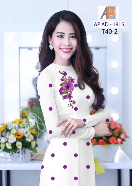 Vati áo dài chấm bi
