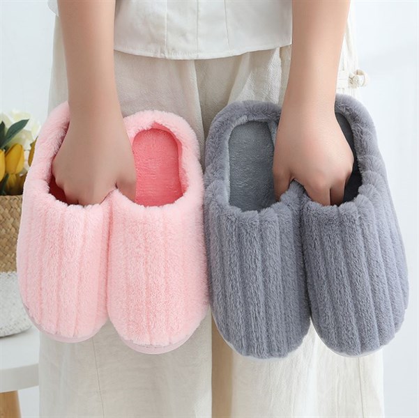 Dép bông nhiều màu- chọn lên 1 size