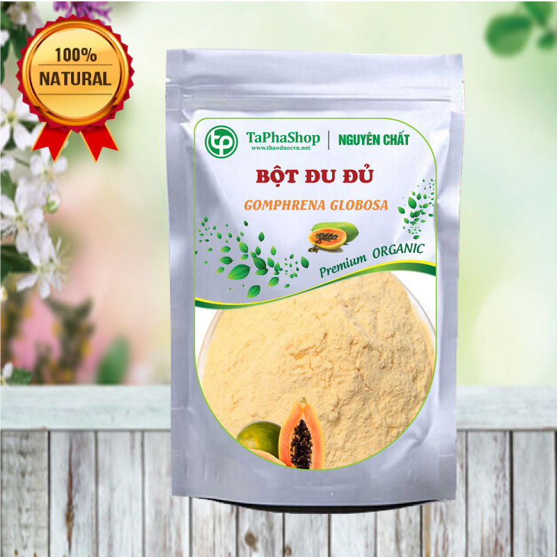 Bột đu đủ nguyên chất 500g - tấn phát