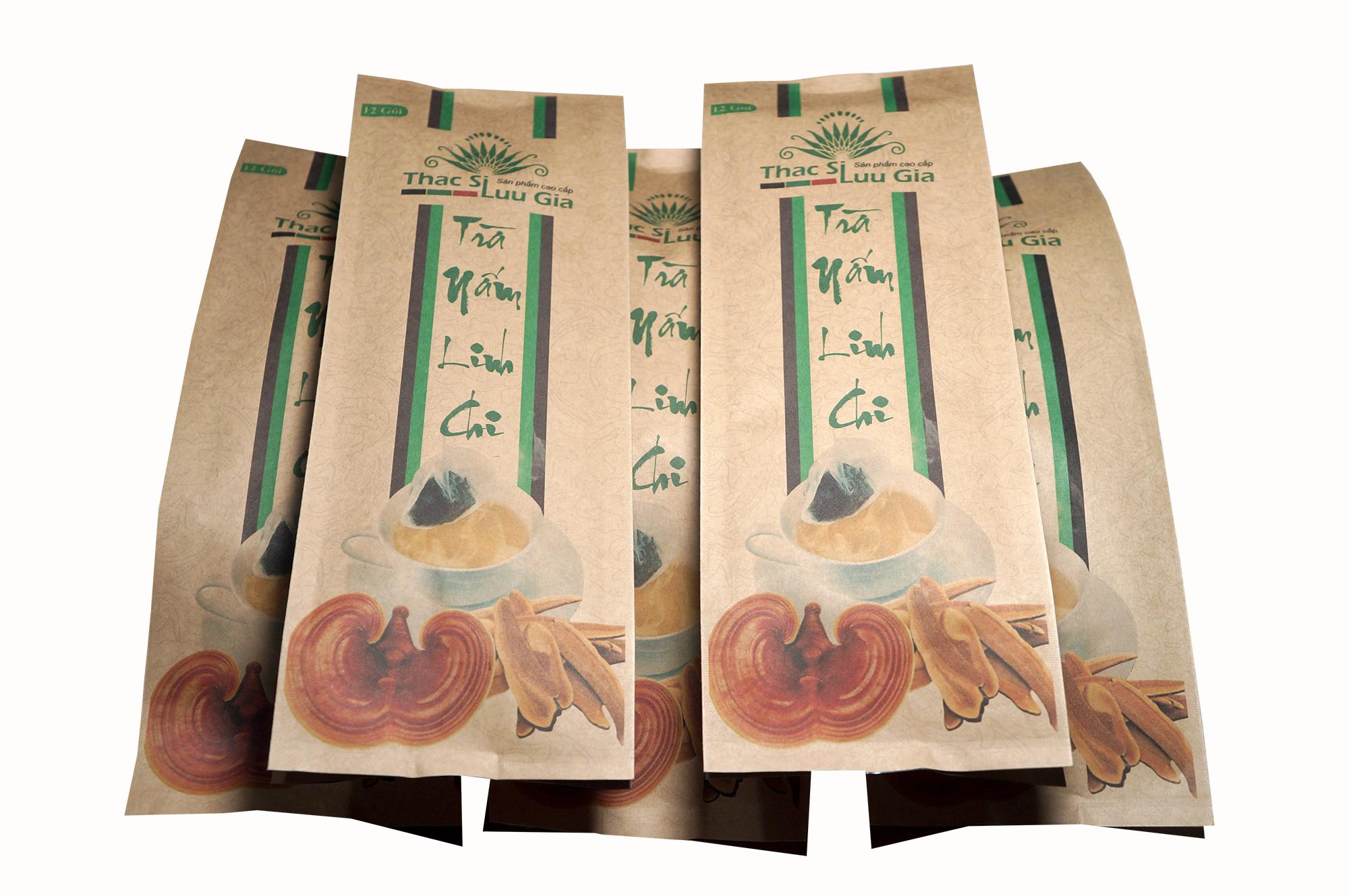 Trà nấm linh chi