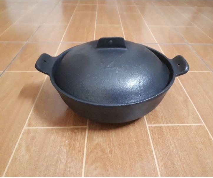 Nồi gang kho thịt cá 21cm ( số 4 )