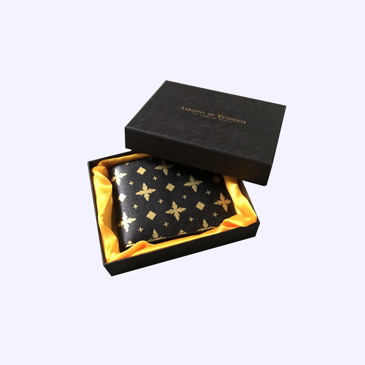 Ví Black LDV Monogram Short Wallet
