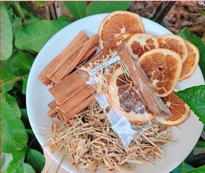 COMBO TRÀ CAM QUẾ HOA HỒNG ĐƯỜNG PHÈN (20g)
