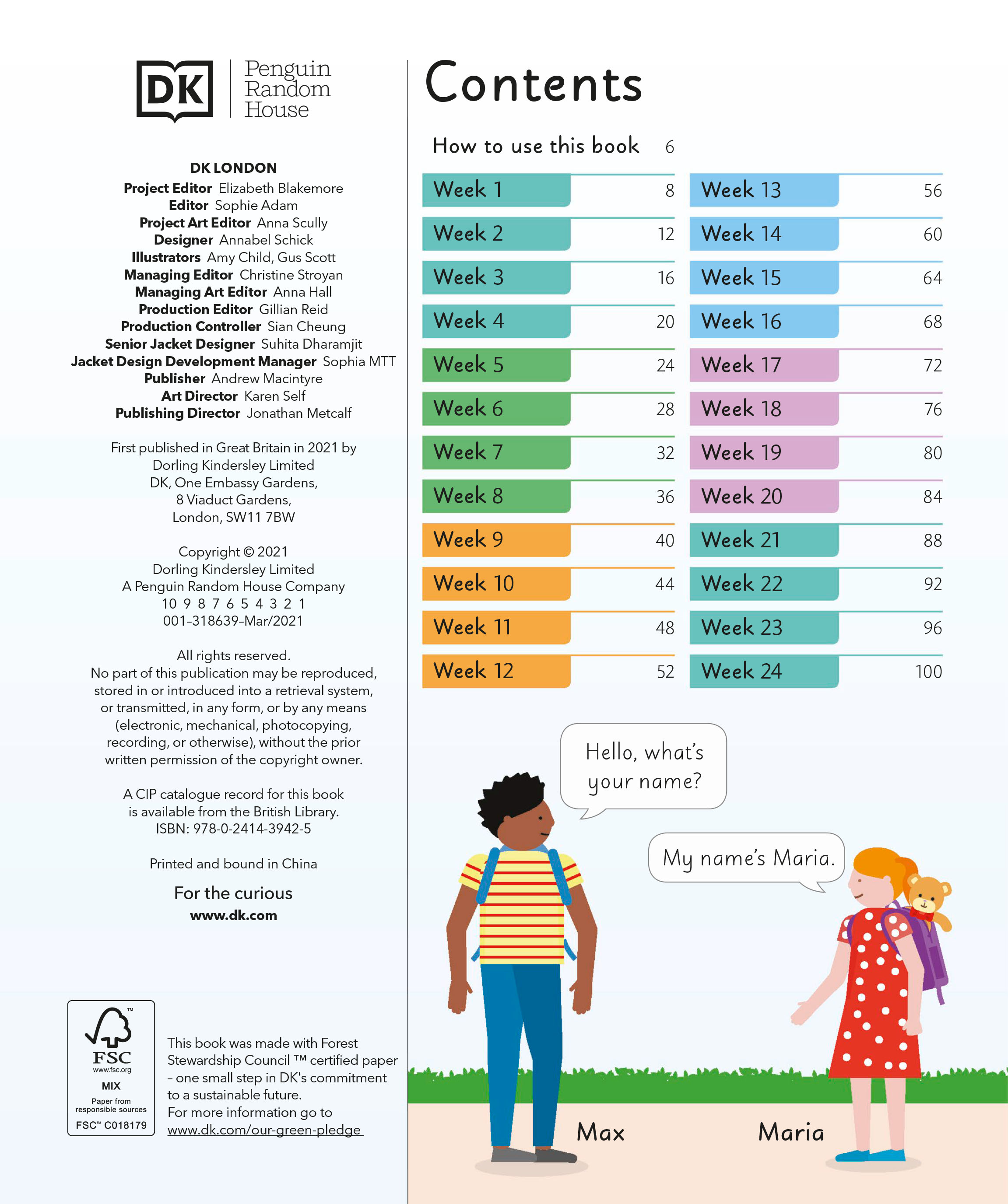 English for Everyone Junior 5 Words a Day ( sách màu)