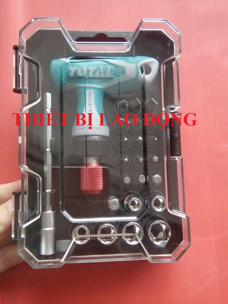 BỘ MŨI VÍT 18 CHI TIẾT TOTAL TACSD30186 ( nâng cấp từ 18 lến 24 chi tiết)