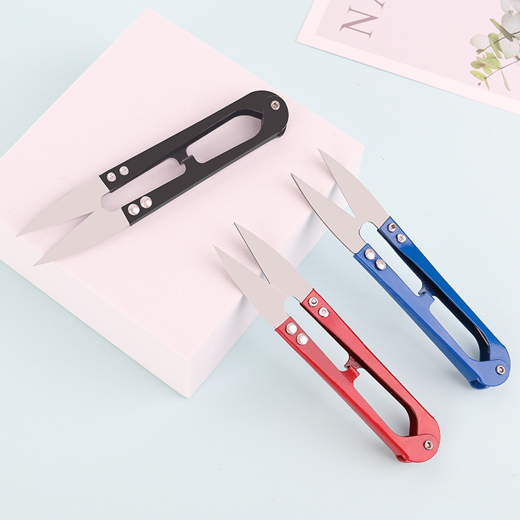 Kéo Cắt Chỉ, Cắt Len, Dành Cho Nghành May Và Mọi Gia Đình, Sắc Bén, Bền bỉ Tiện Dụng Giao Mầu Ngẫu Nhiên - Aeneas Shop