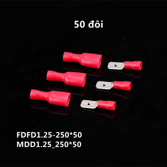Bộ 50 đôi Đầu Cos 1.25