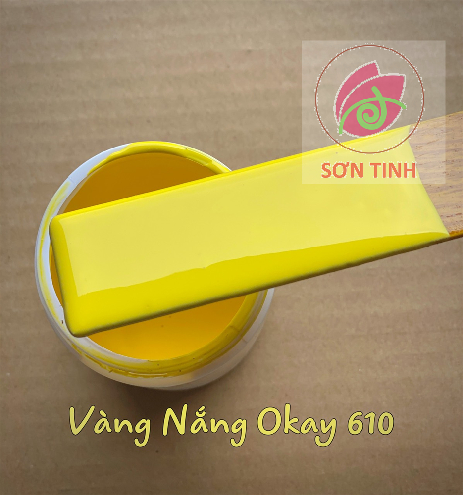 Sơn chậu kiểng hệ nước OKAY