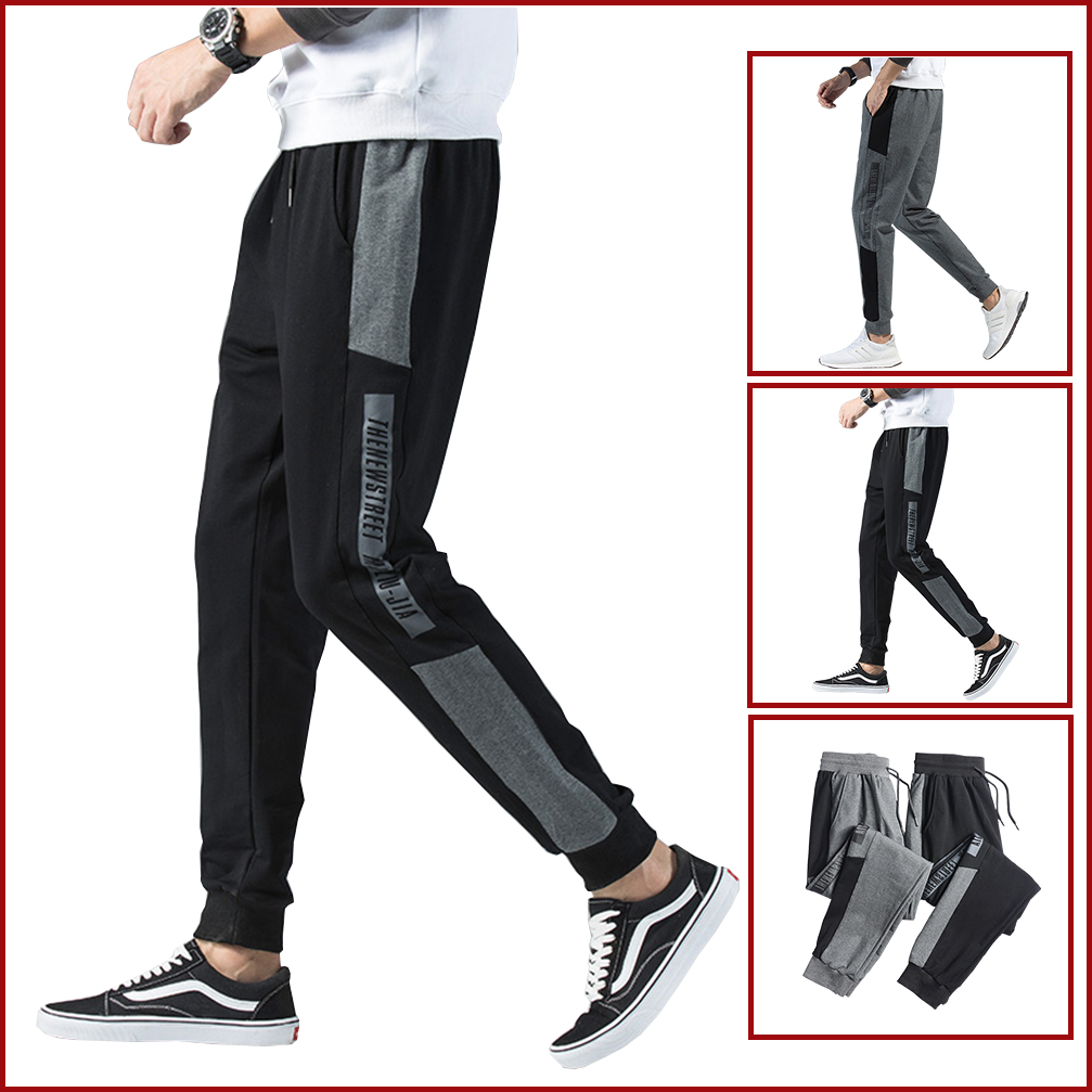 Quần Jogger Nam Sọc Viền Lớn Phối Chữ Bo Ống Trẻ Trung Hot Trend Năm 2024 Thời Trang FASHION4MENHCM JOGGER 9000070