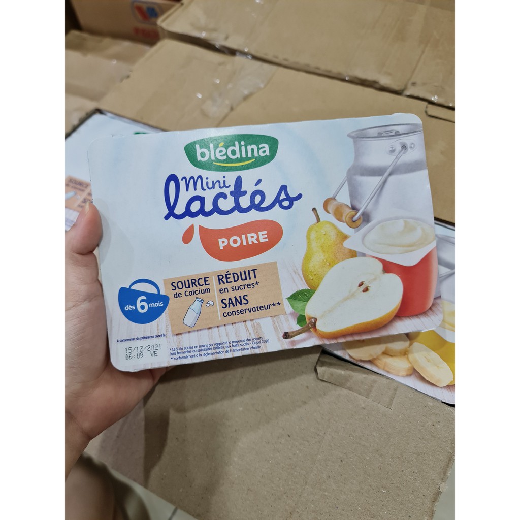 [DATE 6-7/2023] Sữa chua nguội Bledina mini lactes cho bé từ 6m+ [NHADAU]
