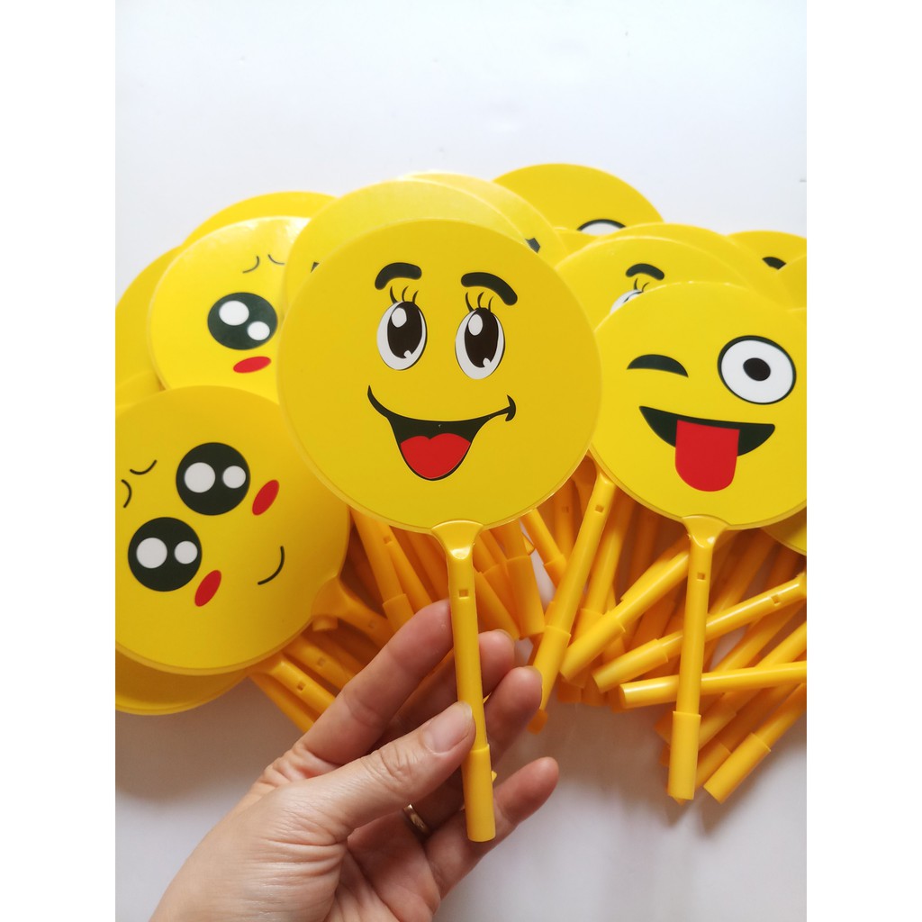 Sét 10 Chiếc Bút Bi Quạt Cảm Xúc