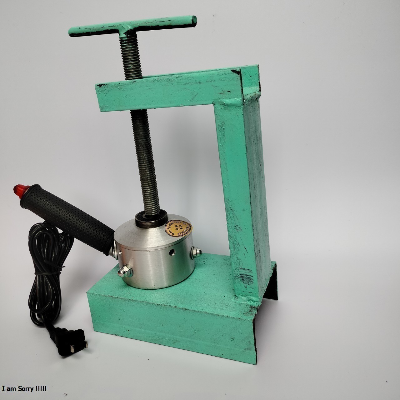 (Tặng 1 miếng vá ép) Bộ bàn ép điệndụng cụ vá vỏ ruột xe  gắn máy bằng điện  tự động  đa năng MarketVietNam