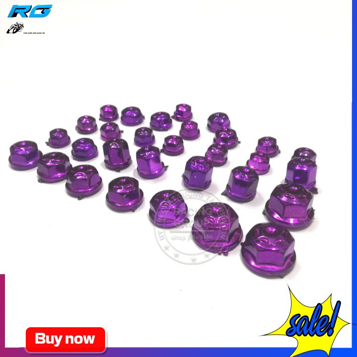 [HCM]Chụp ốc cho xe máy ( nhiều màu )