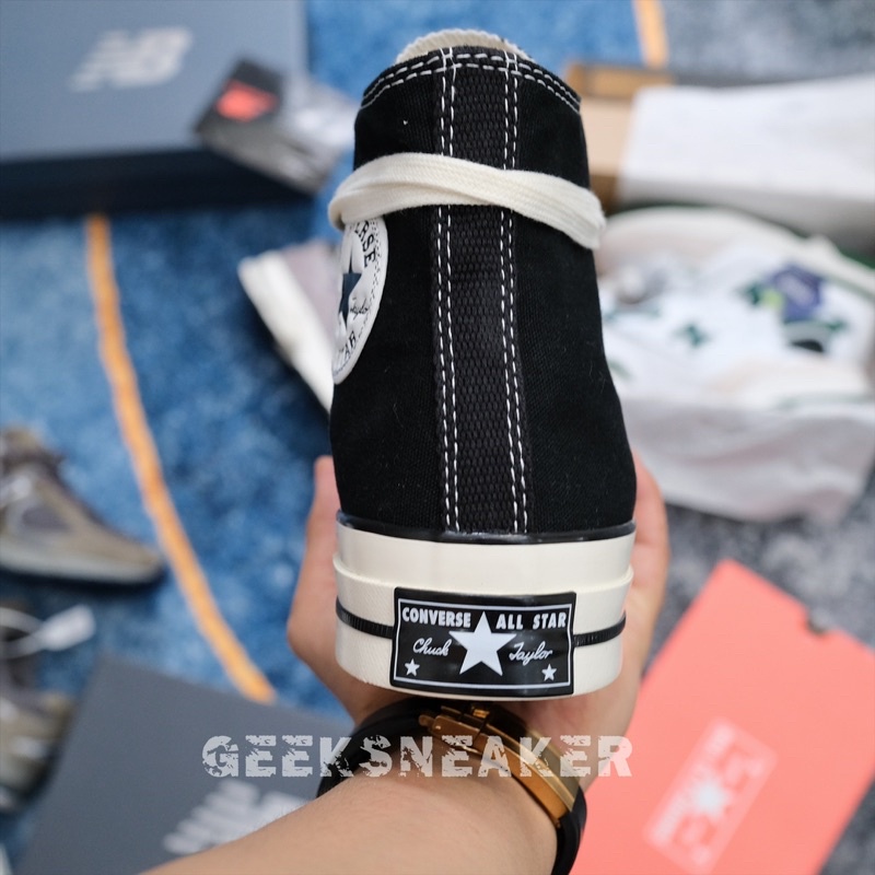 [GeekSneaker] Giày Converse Chuck Taylor All Star 1970s High Black