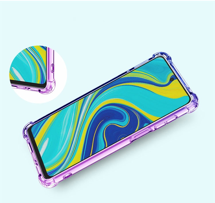 Ốp lưng Xiaomi Redmi Note 9s / Note 9 Pro dẻo TPU đa sắc lồi 4 góc