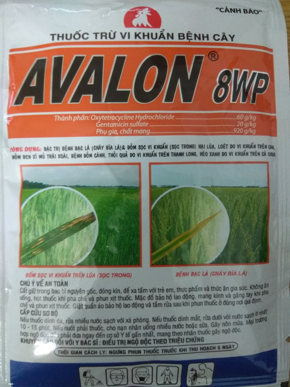[HCM]Avalon 8WP - trừ vi khuẩn bệnh cây - gói 25 gram