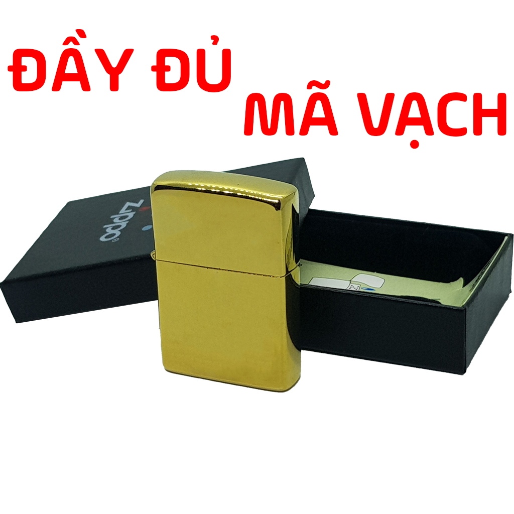 Bật Lửa Zippo Gold Plated Genuine Mỹ B-17