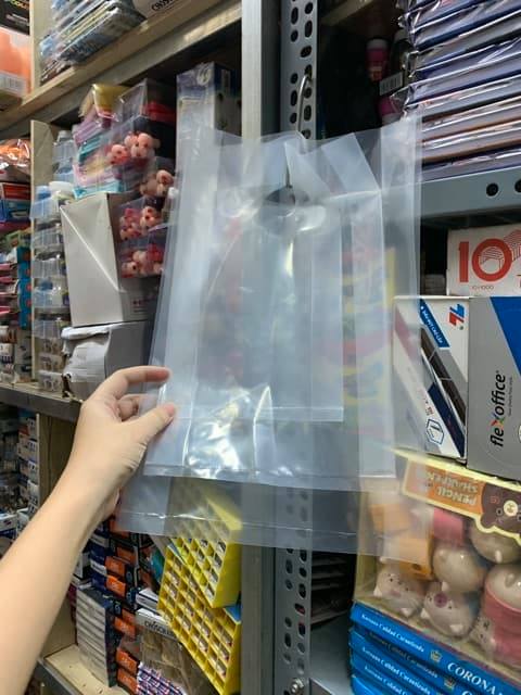 [HCM]1kg túi nilon PE trong