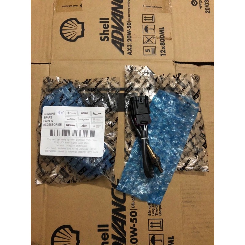 Cảm biến OXY Vespa 3V ie zin hãng Piaggio