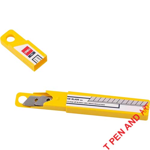 Lưỡi dao rọc giấy Deli 2011 CUTTER BLADE ( lưỡi dao nhỏ )
