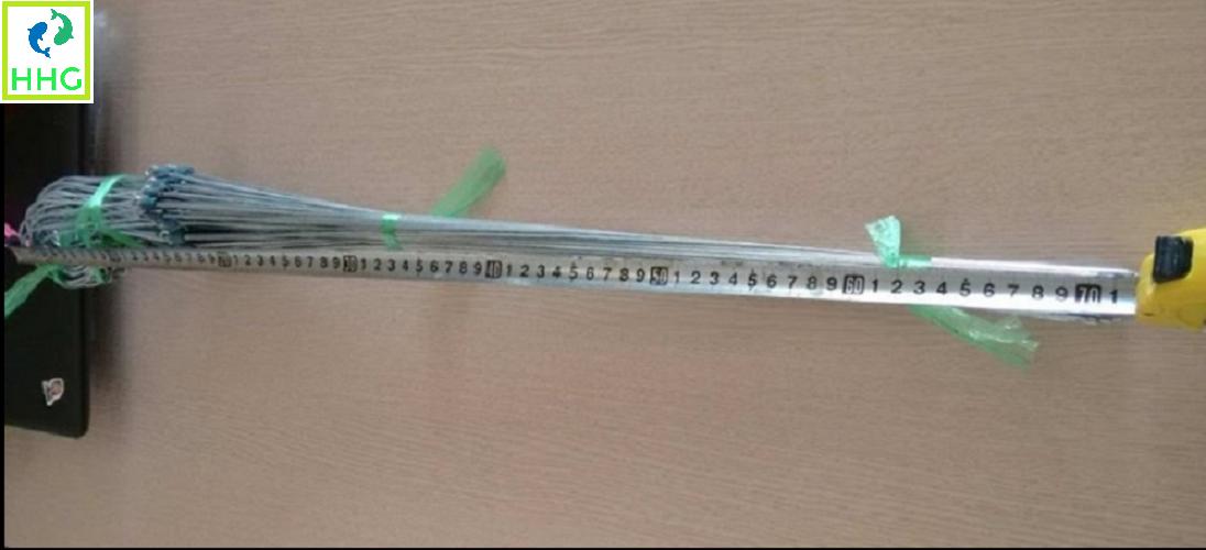 5 CHẬU GIẢ ĐẤT TRỒNG LAN FI 20 + 5 MÓC KẼM 70CM