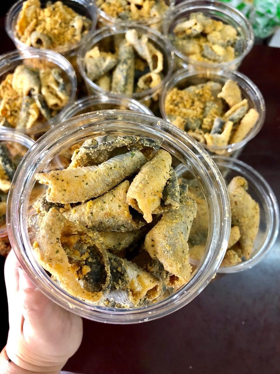 |250GR| DA CÁ HỒI TRỨNG MUỐI CHIÊN GIÒN