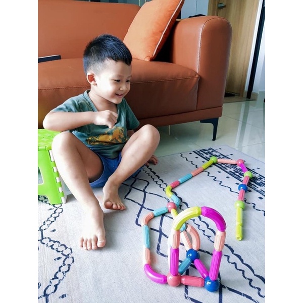 Bộ lắp ghép nam châm 36/42 chi tiết