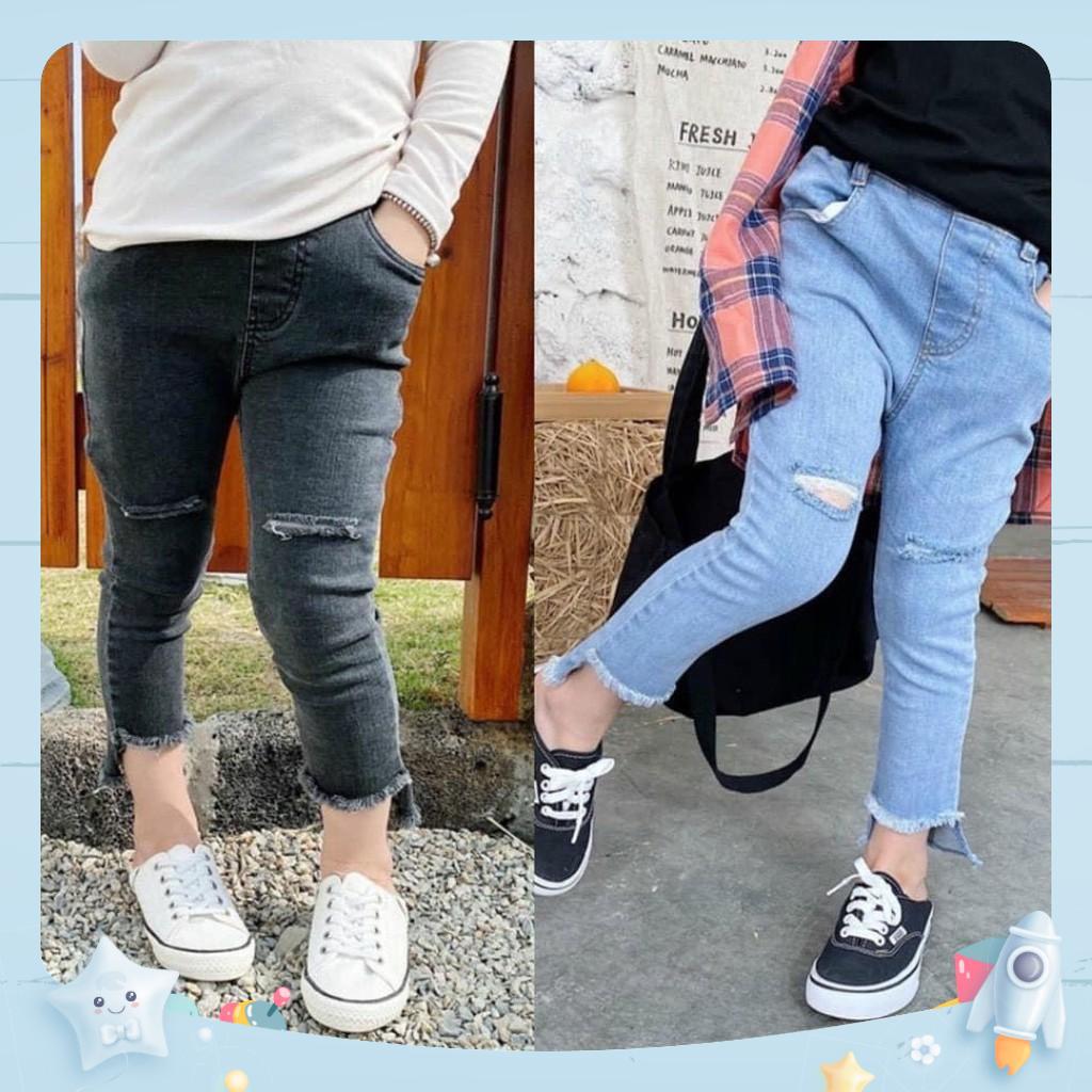 Quần jean bé gái cực xinh cho bé 8-35kg-qbg01