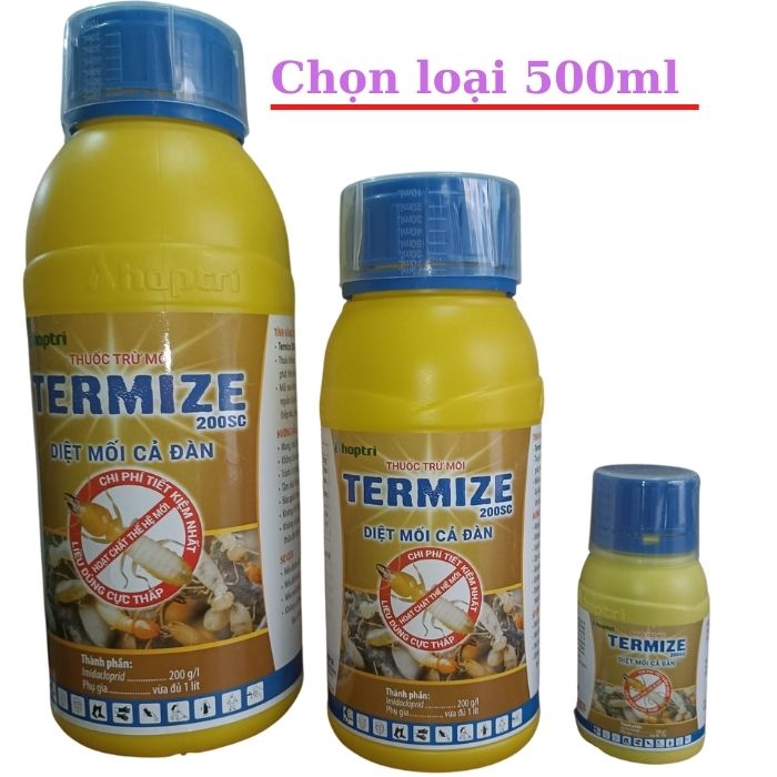 THUỐC DIỆT MỐI THẾ HỆ MỚI TERMIZE 200SC 500ml (HÀNG CHÍNH HÃNG 100%)