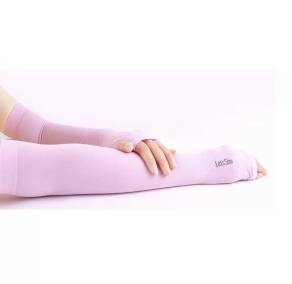 [HCM]  ( Loại 1 không nhão ) ống tay chống nắng xỏ ngón Aqua-X Hàn Quốc - Bao tay đi phượt Letslim Siêu Mát