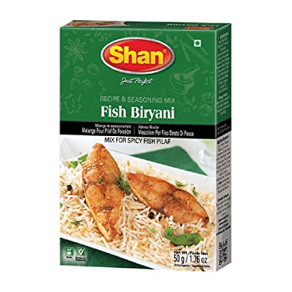 Bột gia vị SHAN Fish Biryani 50gr