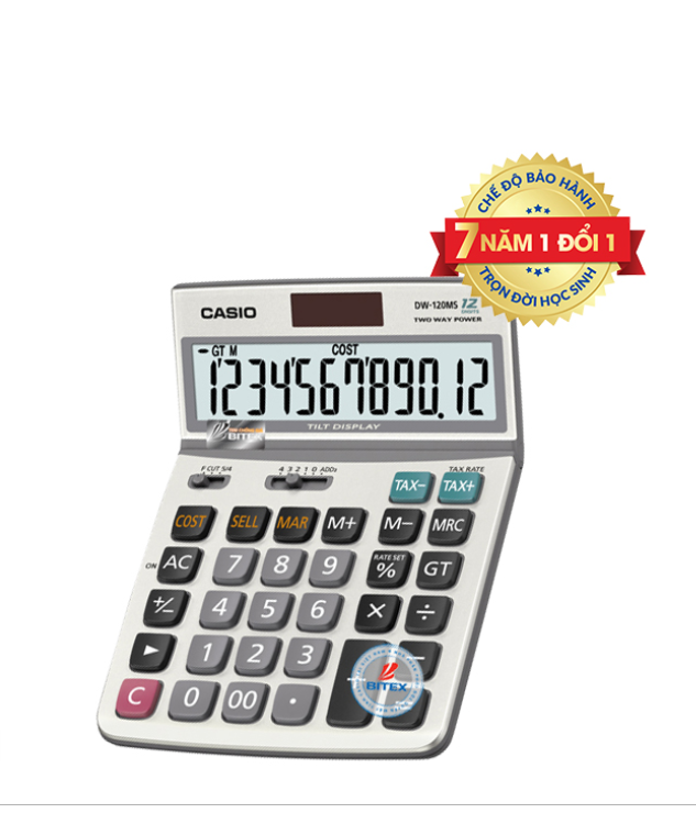 Máy tính casio dw-120ms
