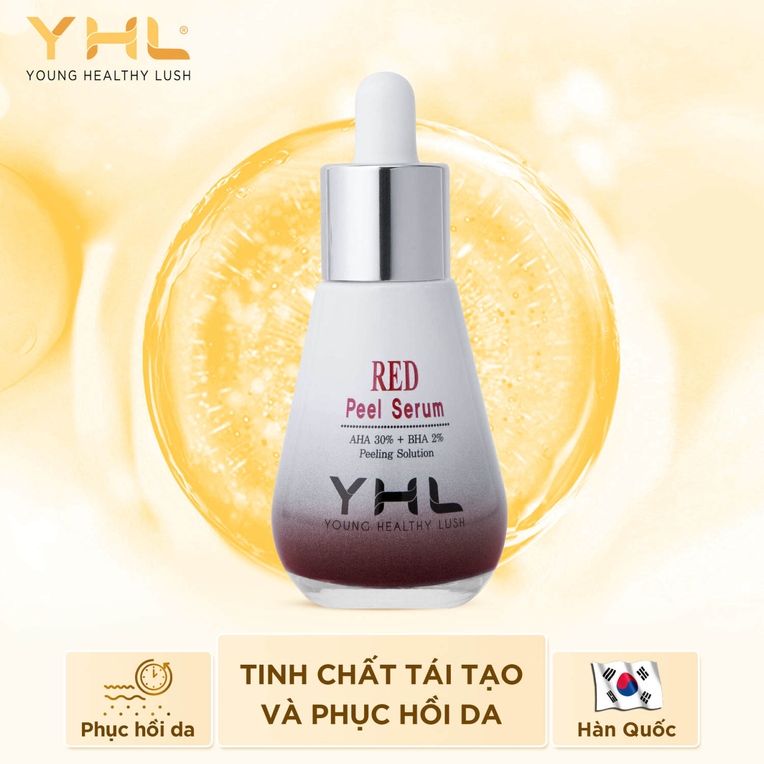 THAY DA SINH HỌC YHL. (Red peel serum)