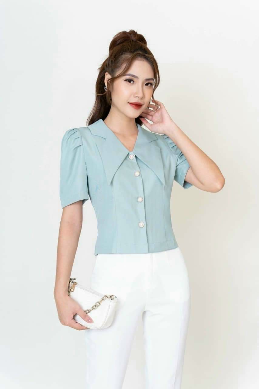 ÁO KIỂU DUYEU DÁNG TT55