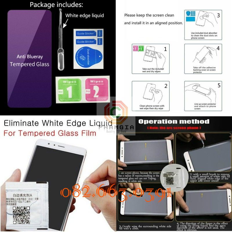 Cường Lực Vsmart bảo vệ mắt ánh tím Vsmart Active 1/Active 1+/Active 3 nano dẻo