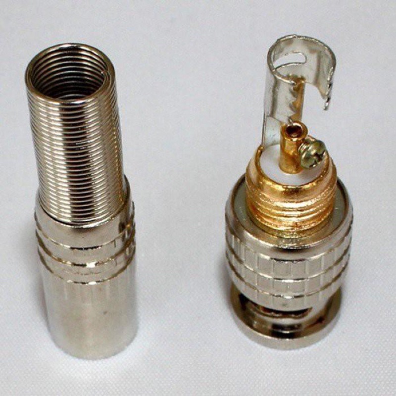 Jack BNC lò xo loại tốt (dành cho camera)