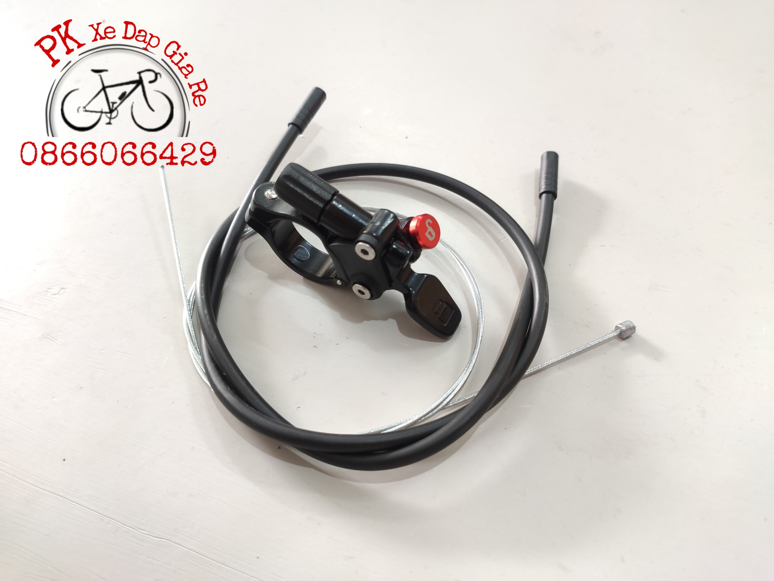 Khóa điều chỉnh phuộc trước cho xe đạp leo núi, Khóa phuộc xe đạp MTB có dây