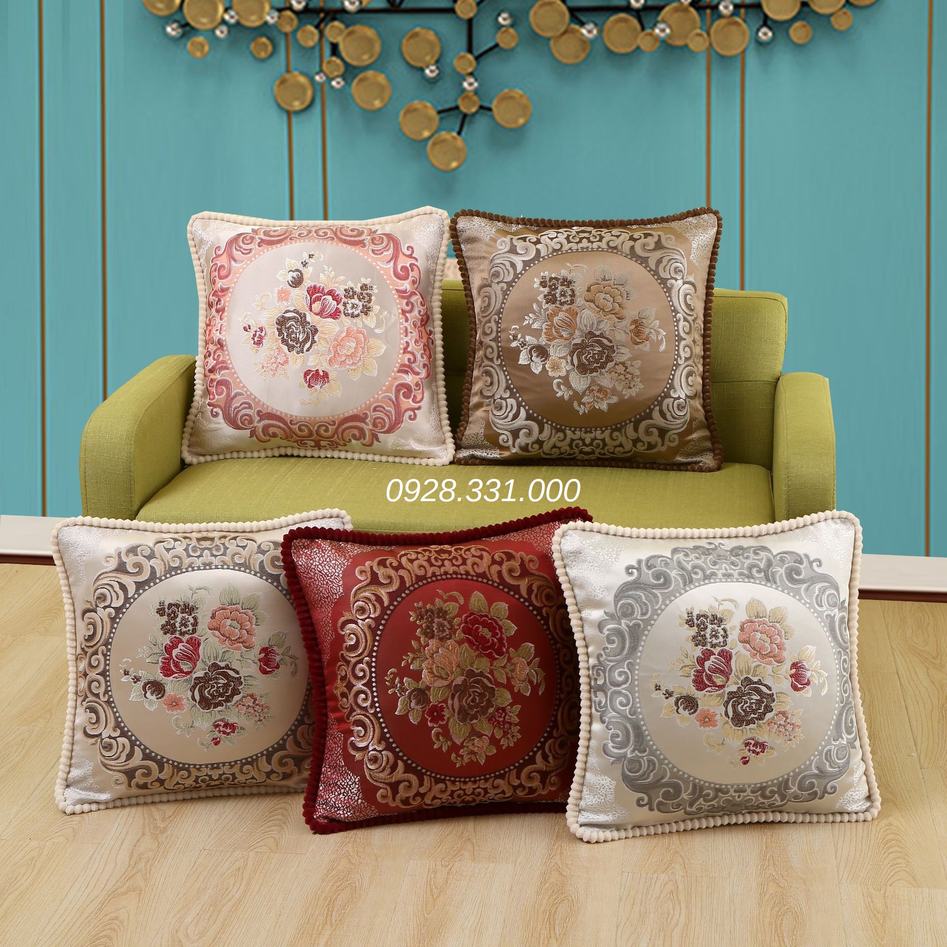 Gối tựa lưng Sofa kèm ruột chất đẹp