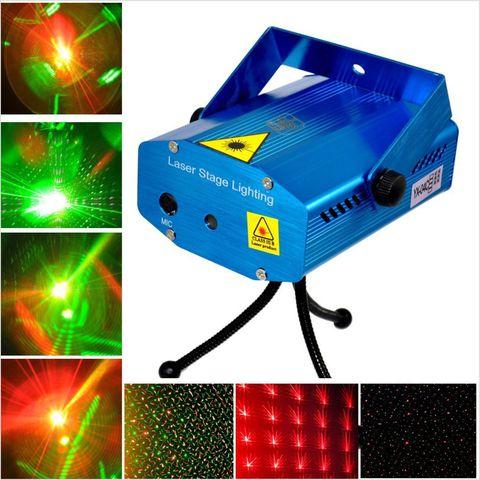 Đèn Chiếu Trang Trí Laser Cảm Biến Nhạc Cực Đẹp