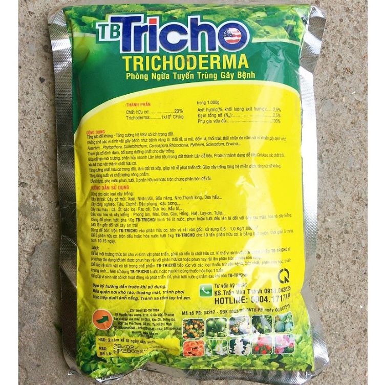 Nấm Đối Kháng Trichoderma (1kg), Phân Hữu Cơ Vi Sinh Tricoderma
