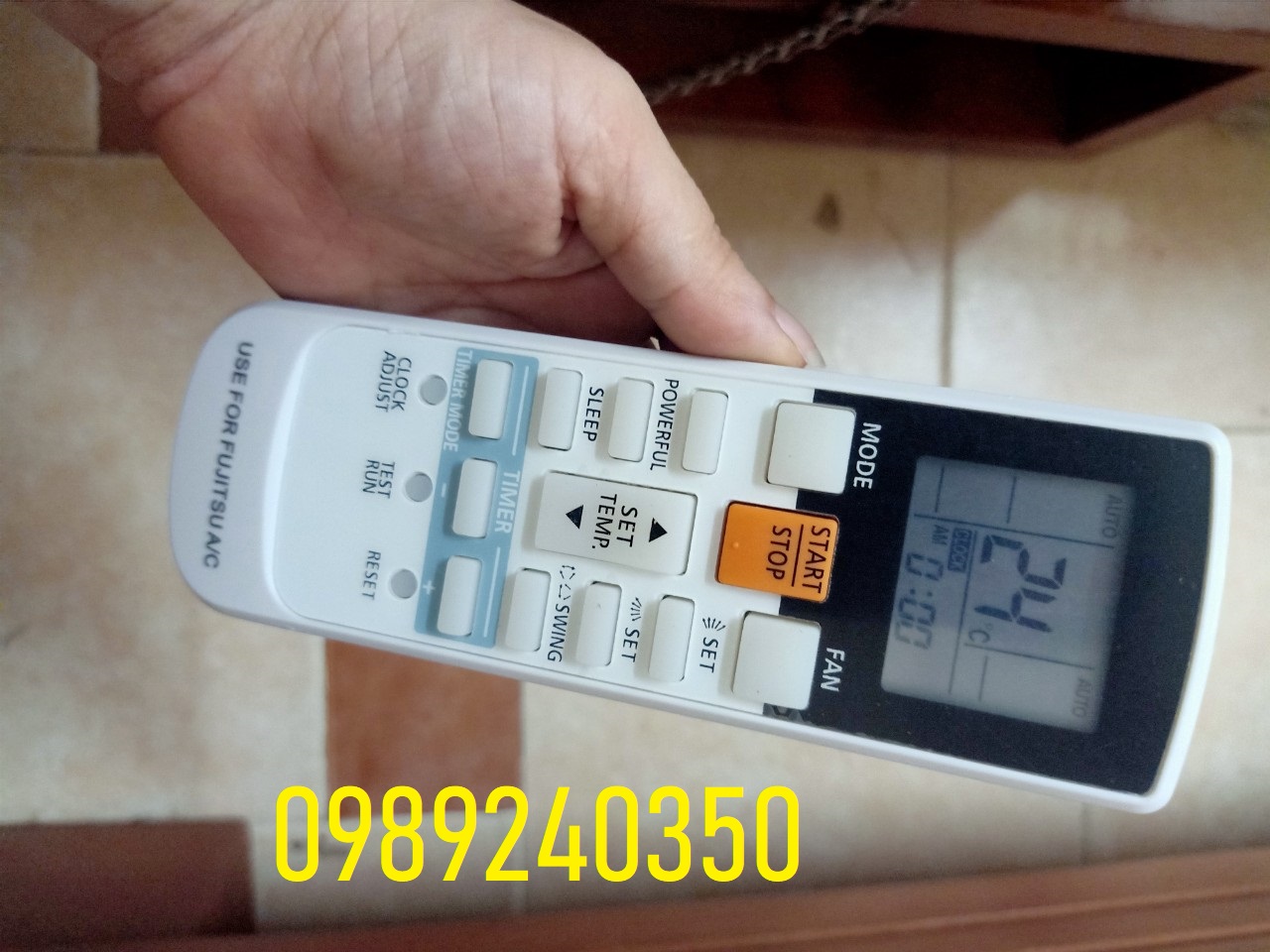 Remote điều khiển điều hòa máy lạnh Fujitsu Inverter