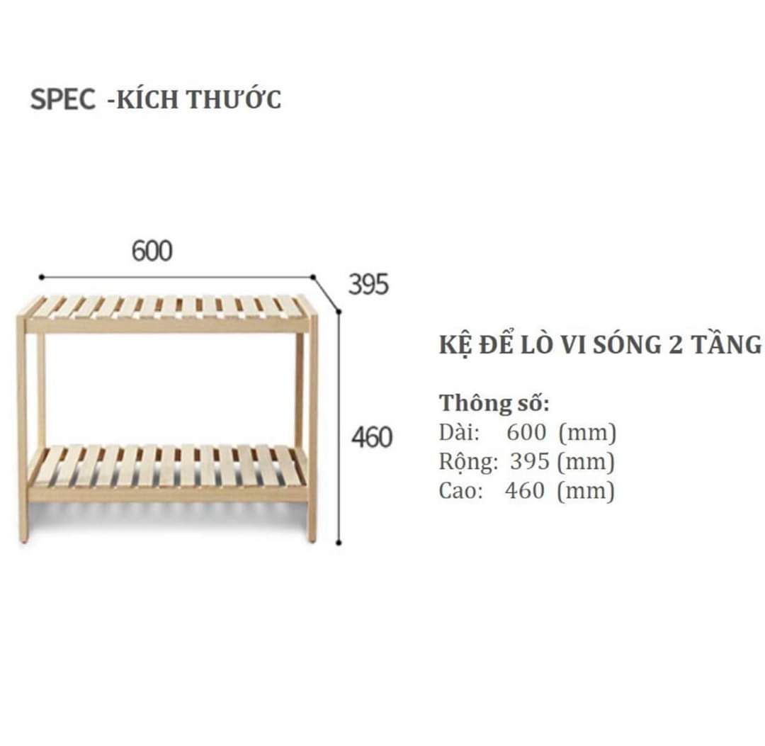 Kệ trang trí, kệ trưng bày gỗ thông (60x40x46)