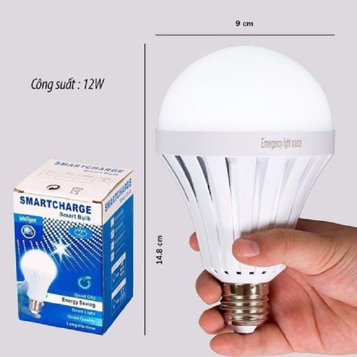 Bóng đèn Led Bulb sạc tích điện 12w , 9w